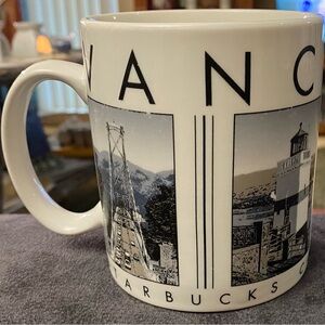 Starbucks Vancouver B&W City Scenes 16-18 oz Mug 2003